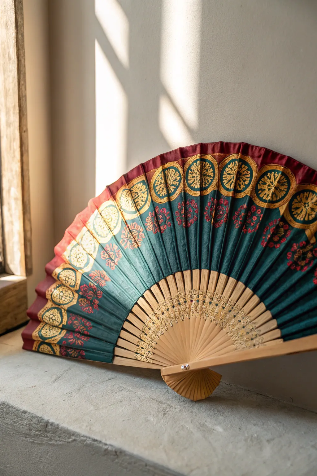 Transform your walls with a pop of color and elegance, bringing a summer breeze indoors with whimsical paper fans.
