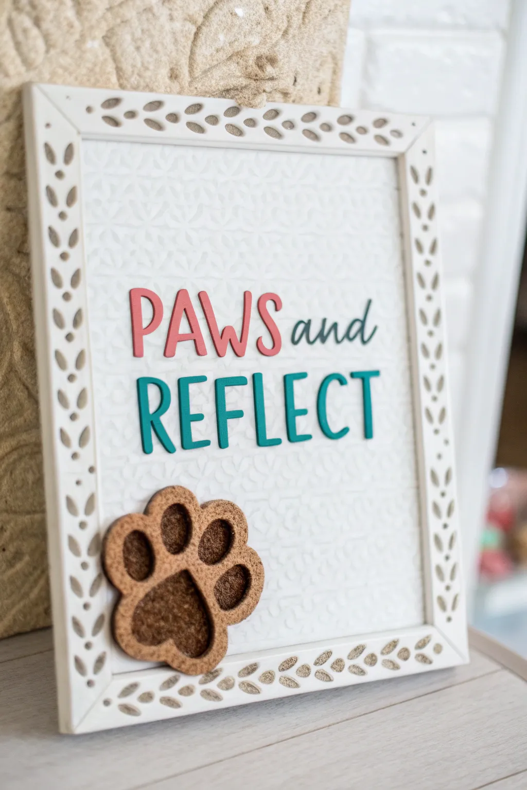Let pawsitive vibes brighten your day with inspiring words and natural beauty.