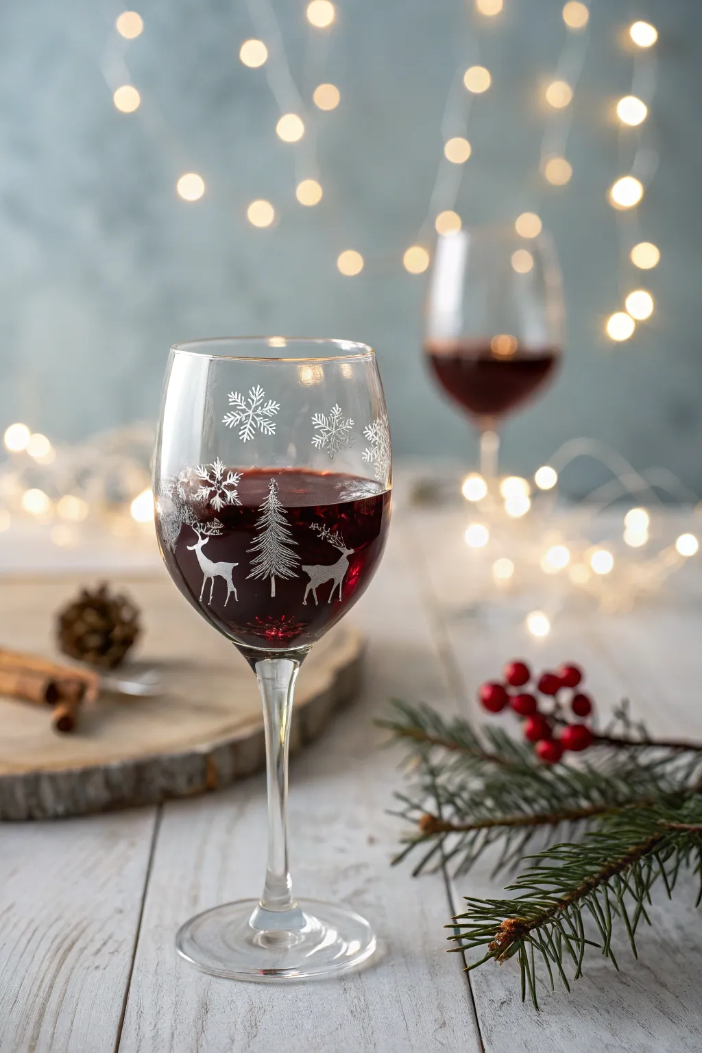 Celebrate the season with whimsical elegance in every sip. #FestiveCheer