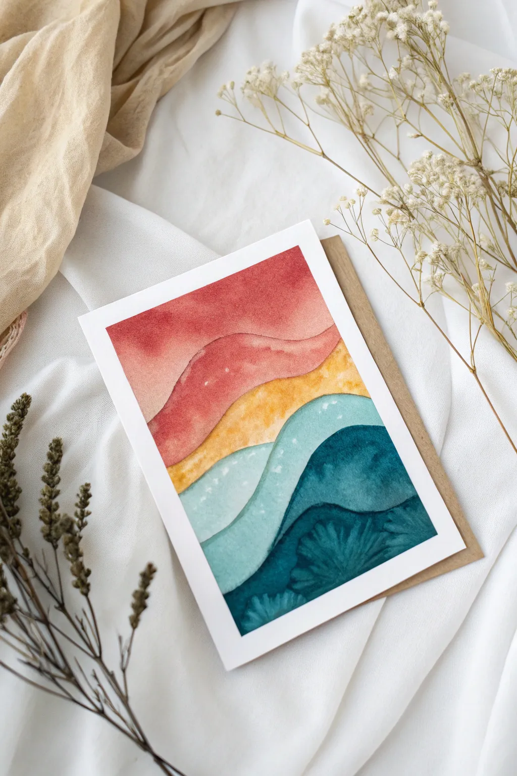 Transform your cards with the beauty of watercolor artistry.