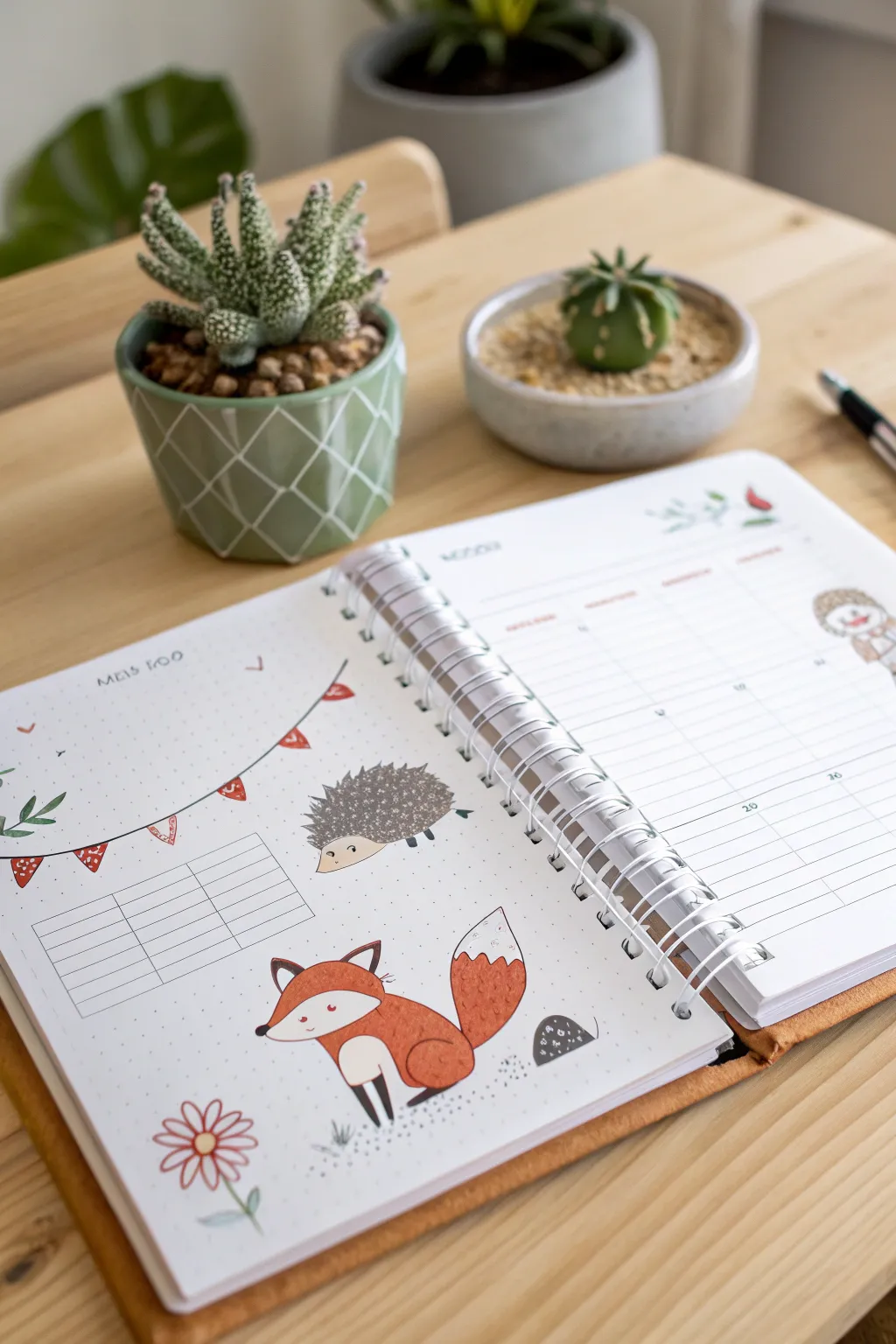 Add a touch of whimsy to your day with charming doodles that bring your planner to life!