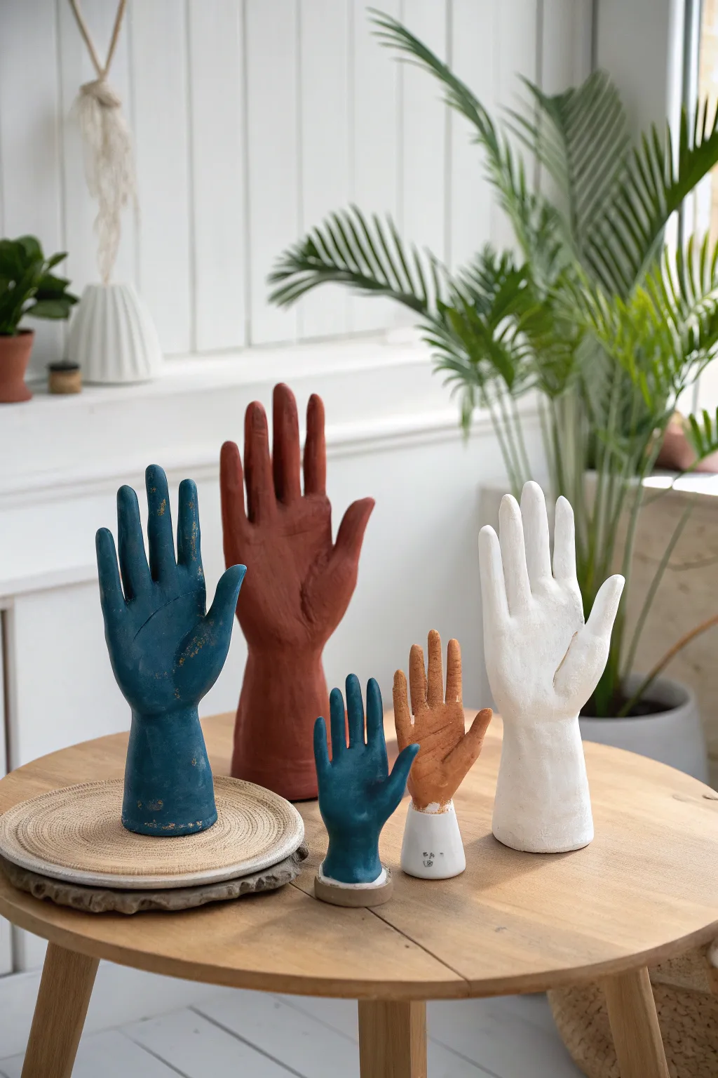 Celebrate family unity with a touch of artistry and elegance. Plaster hands crafted with love, capturing the essence of connection.