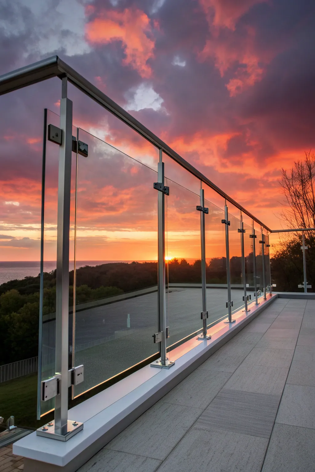 Embrace the elegance of frameless plexiglass railings – where sleek design meets fearless innovation.