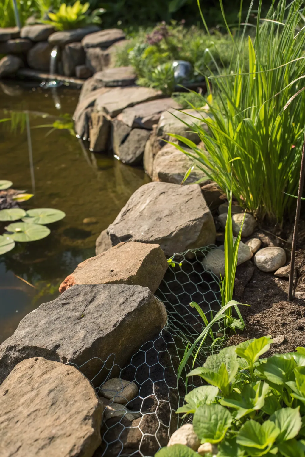 Master the Art of Nature: Enhance Your Pond with Discreet Elegance.