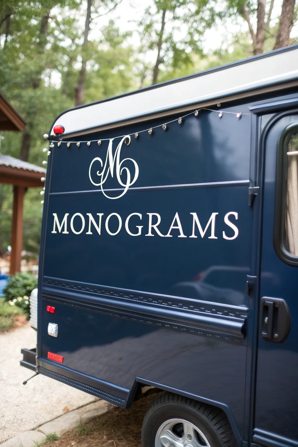 Elevate your camper's style with personalized monograms that reflect your unique identity. Craftsmanship meets elegance.
