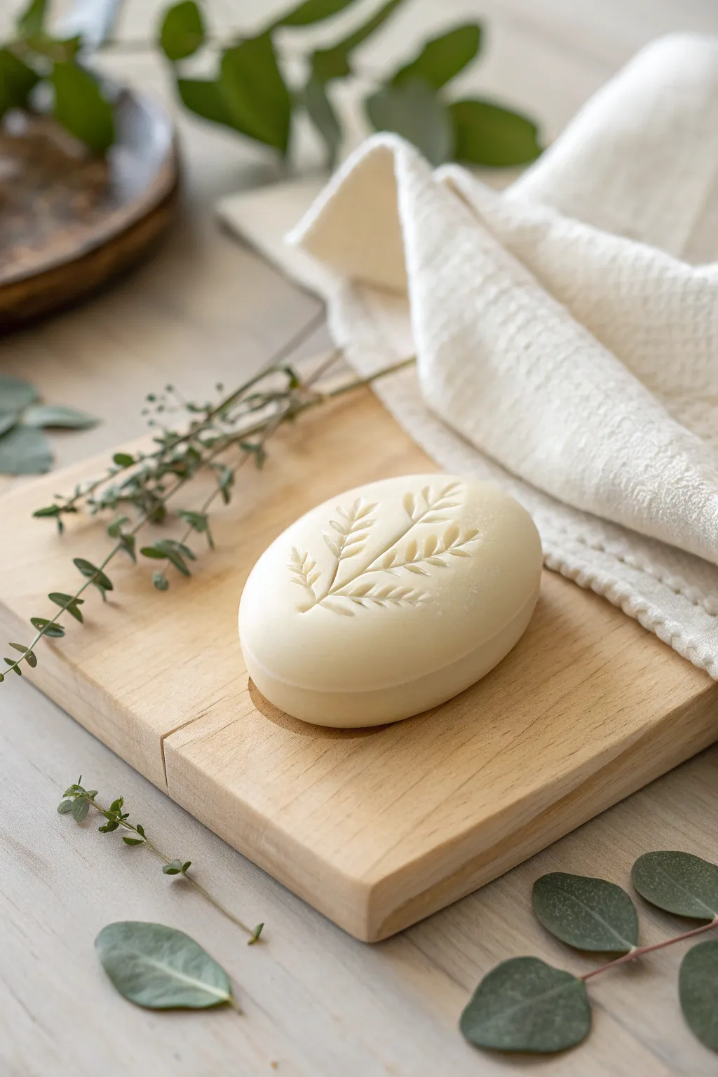 Discover the luxury of simplicity with our artisan potato soap bar. #NaturalBeauty #Craftsmanship
