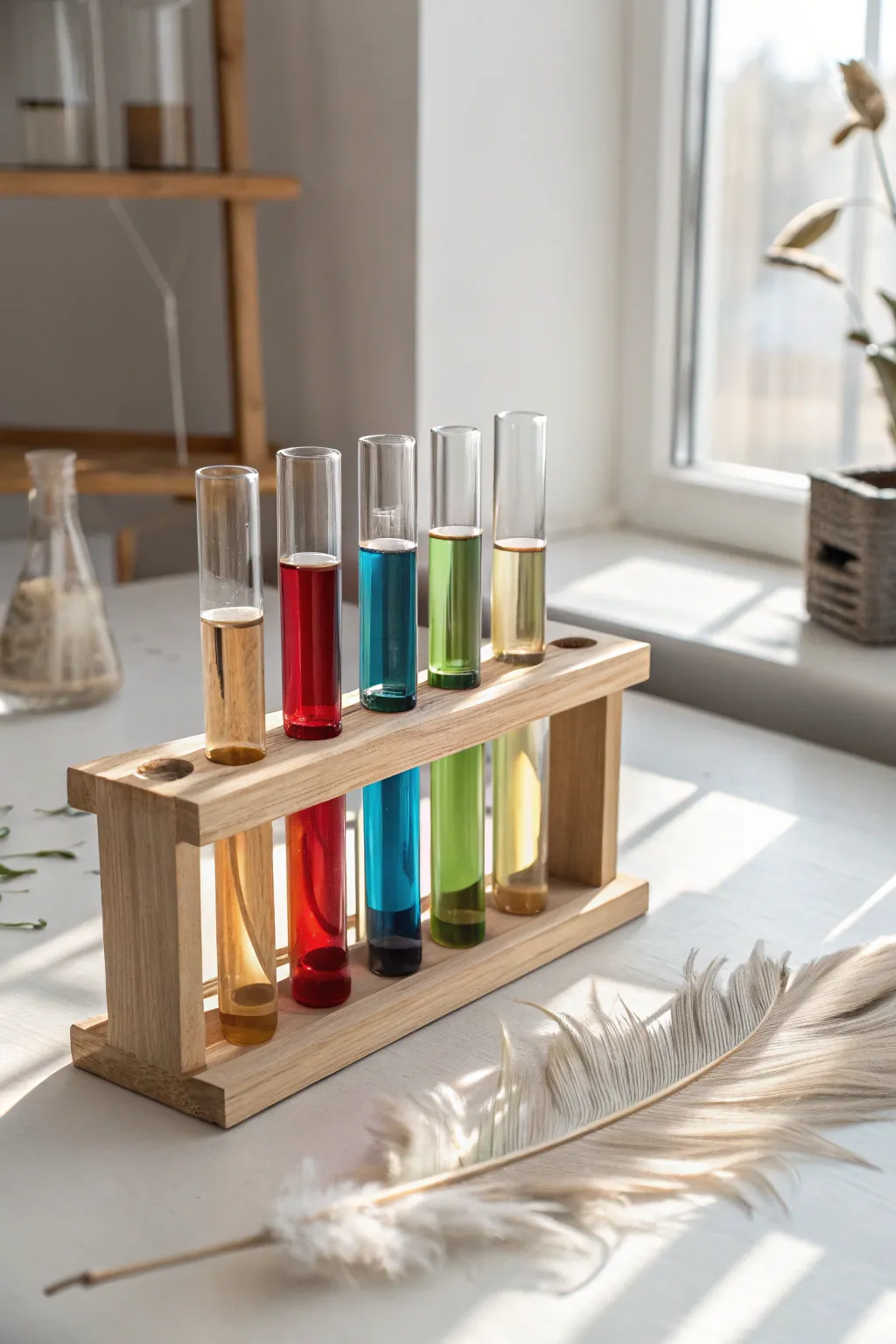 Unleash creativity with colorful liquid experiments that captivate young minds.