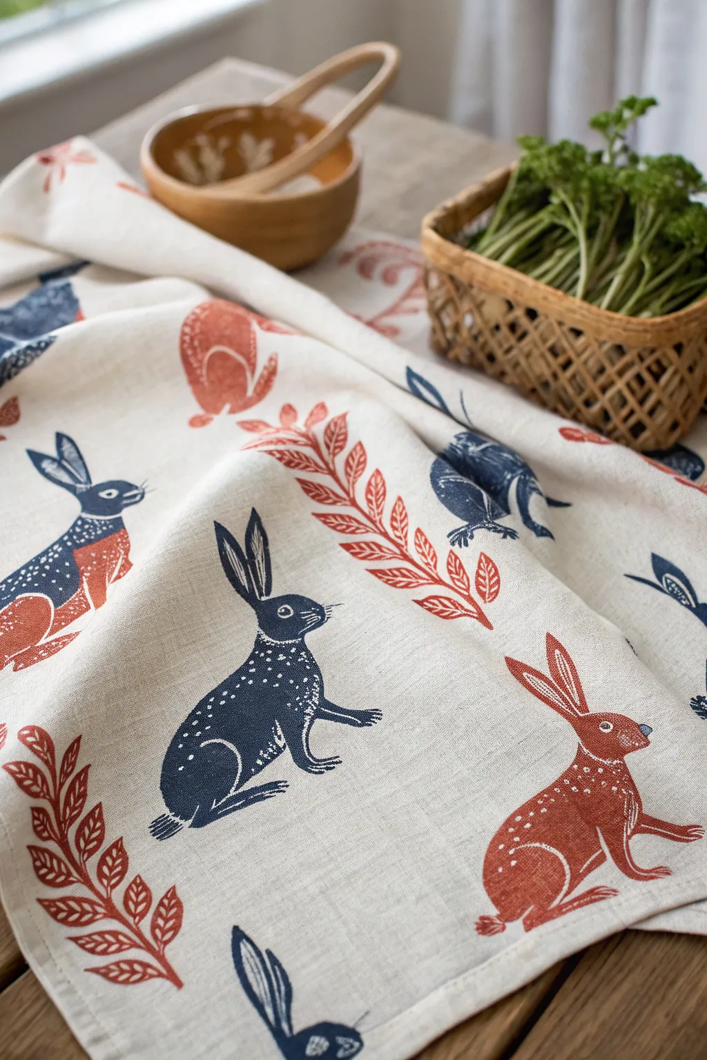 Hop into style with these charming Scandinavian-inspired rabbit prints, perfect for adding a playful yet elegant touch to any space.
