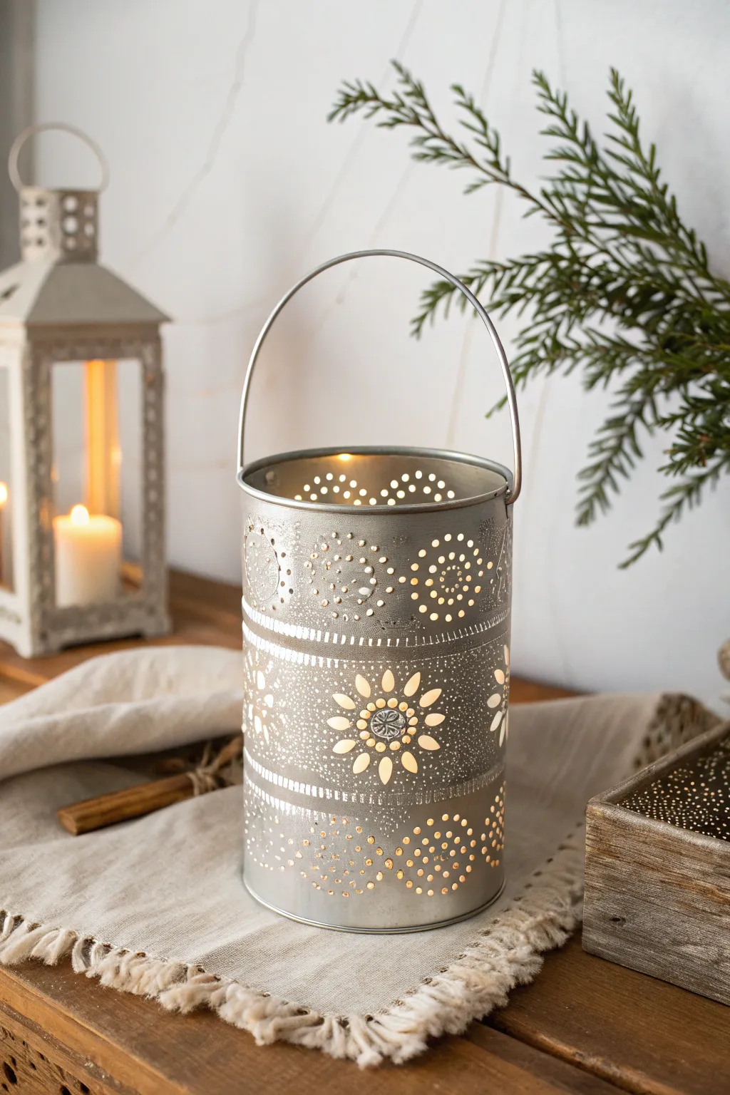 Transform your evenings with the enchanting glow of DIY tin can lanterns—where simplicity meets elegance.