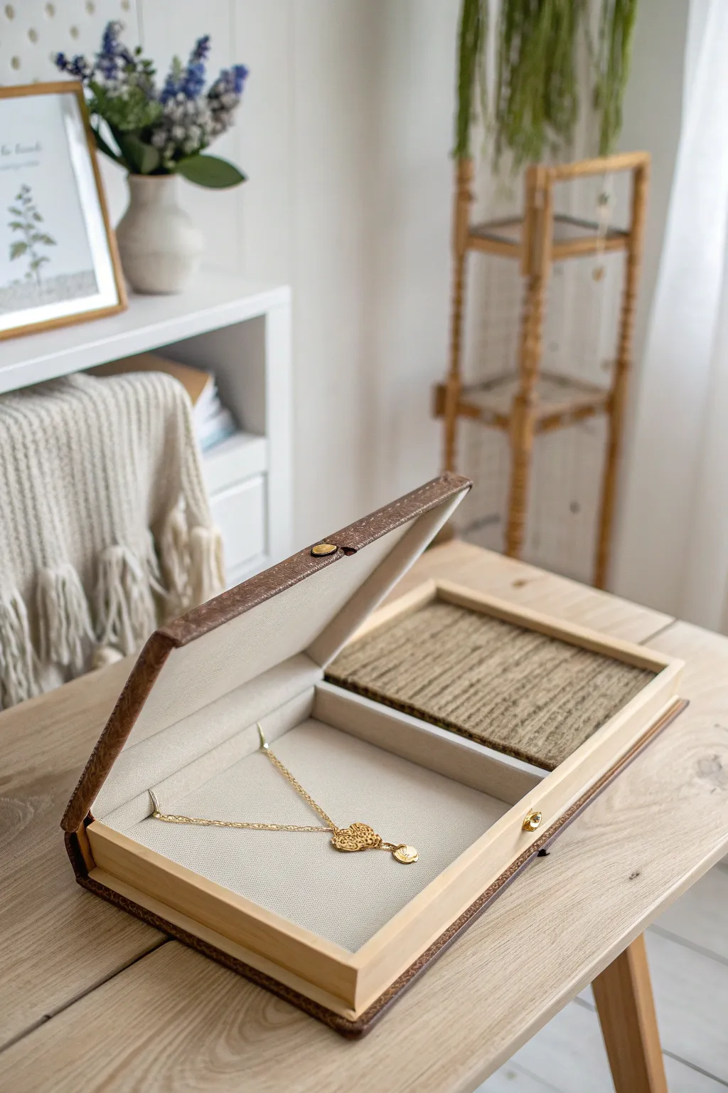 Discover the art of secret storage with repurposed books. A hidden treasure awaits!
