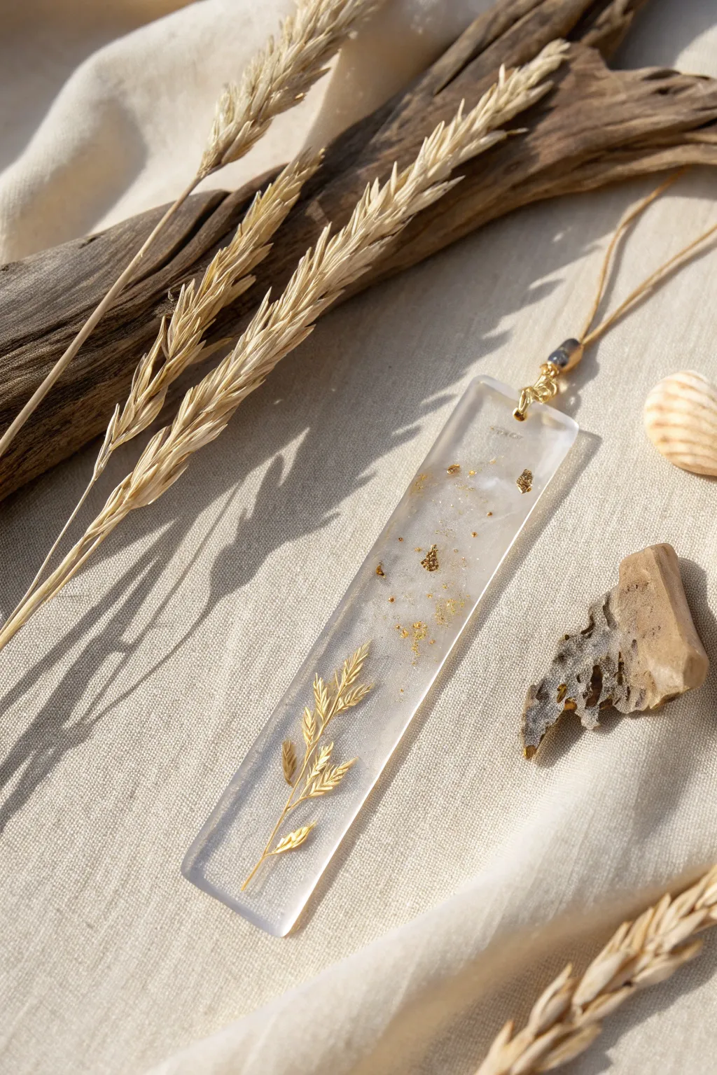 Embrace the art of simplicity with a touch of gold.