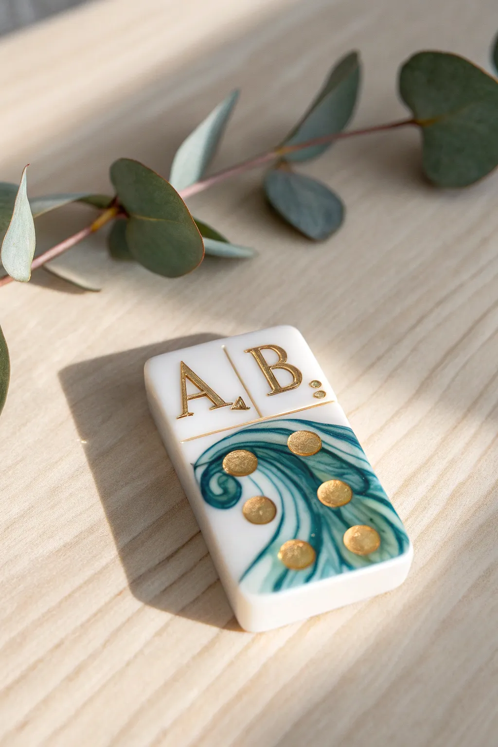 Elevate your game nights with personalized resin dominoes that blend minimalism and boho chic, perfect for adding a unique touch to your collection.