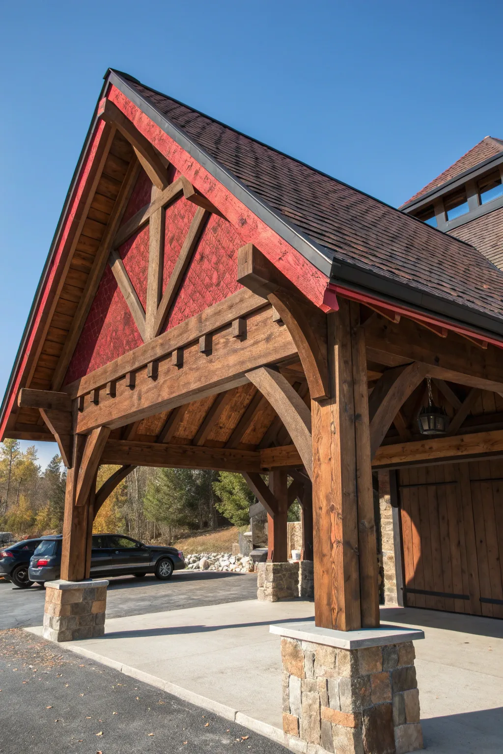 Gabled Roof Charm: A timeless blend of style and functionality.