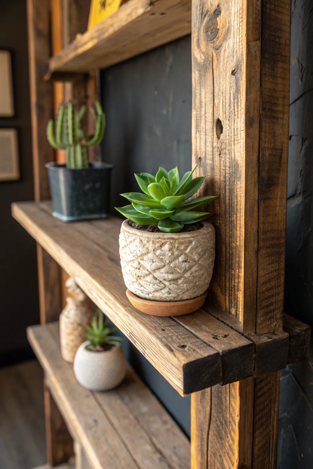 Bring life to your space with rustic charm and vibrant greenery.