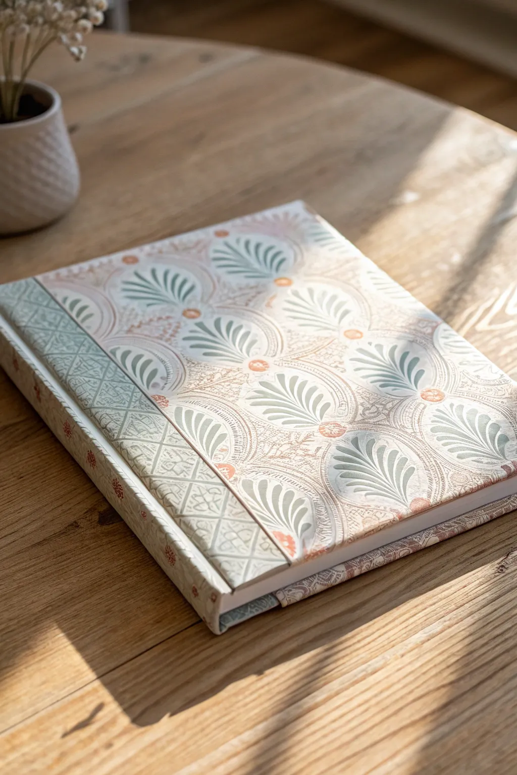 Elevate your scrapbooking with this beautifully crafted decorative cover, designed to captivate with its minimalist elegance and Boho charm.