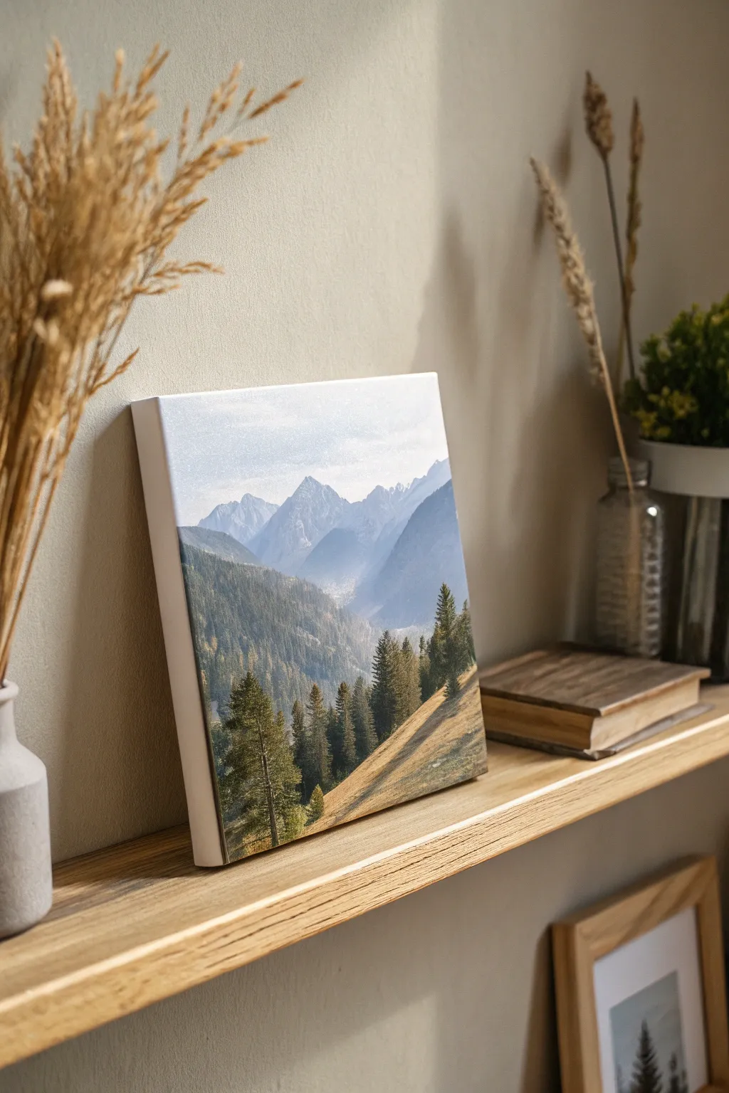 Bring the outdoors in with a touch of minimalist mountain magic.