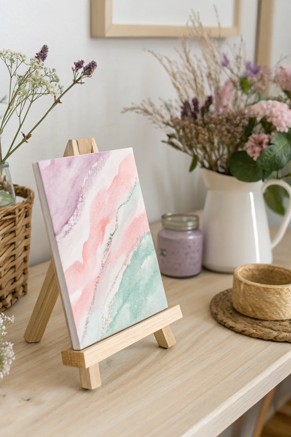 Embrace spontaneity with a splash of abstract color play—where simplicity meets artistic expression.