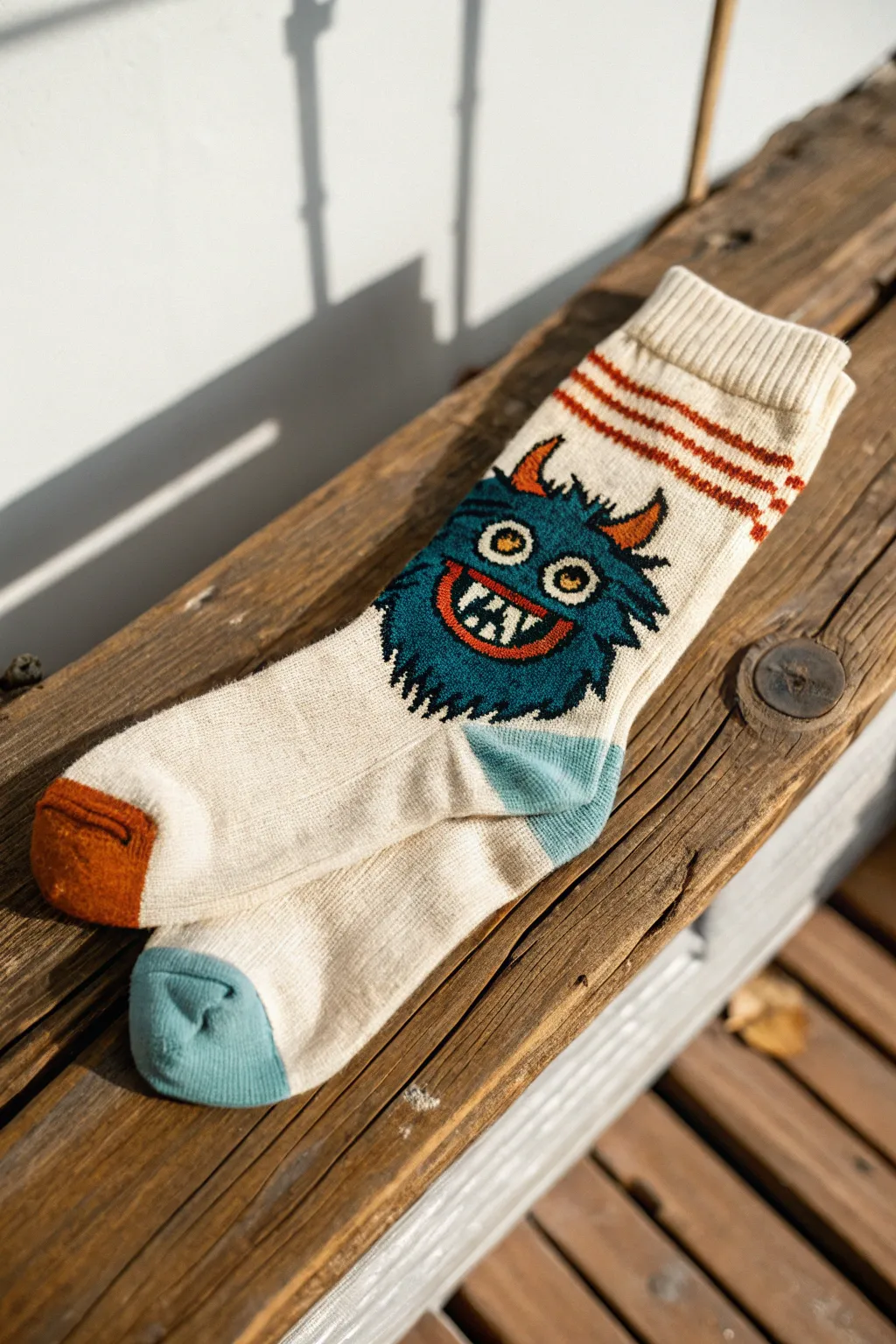 Add a dash of whimsy to your wardrobe with characterful sock designs that bring a smile to every step!