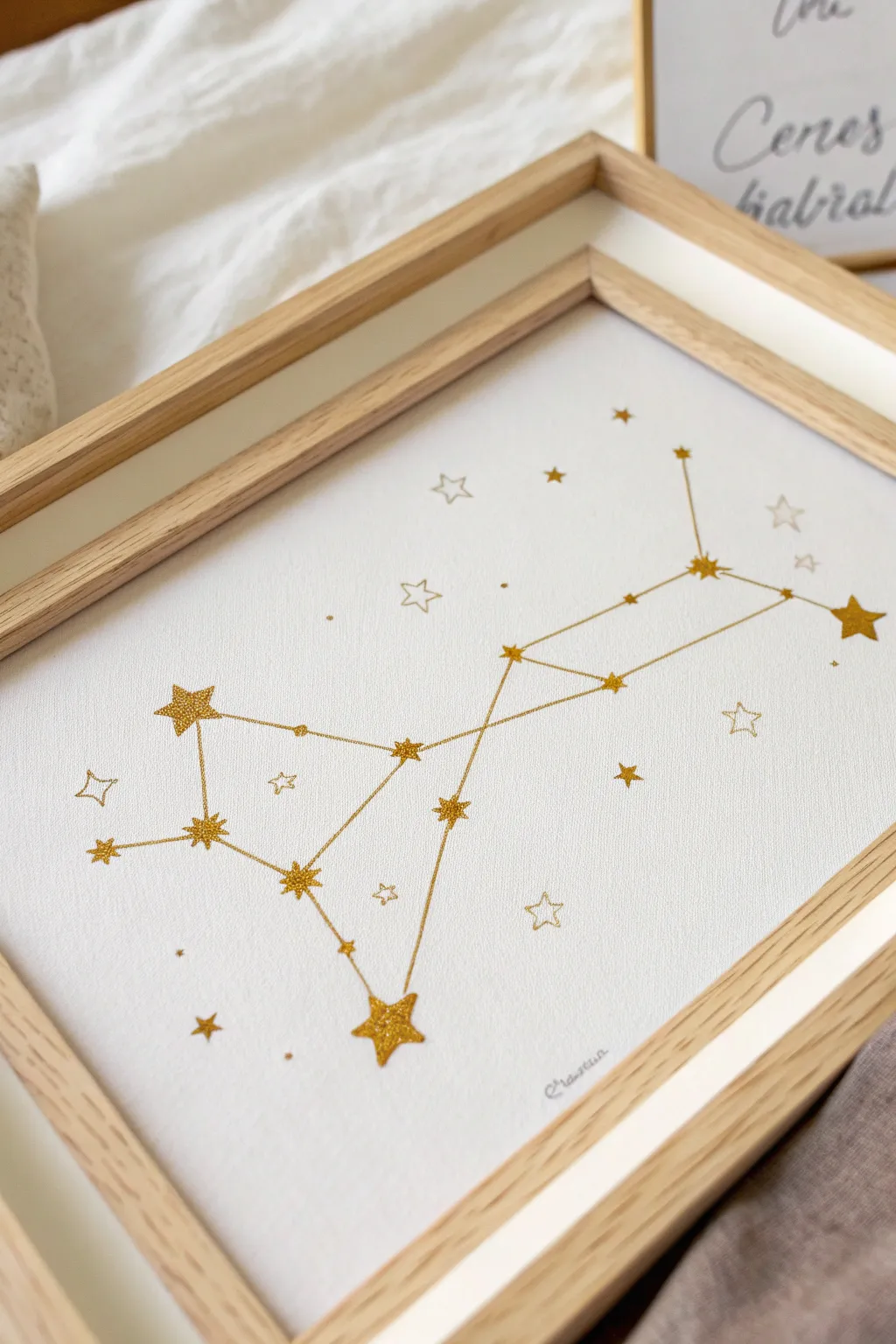 Craft your own celestial masterpiece with a touch of elegance and simplicity.