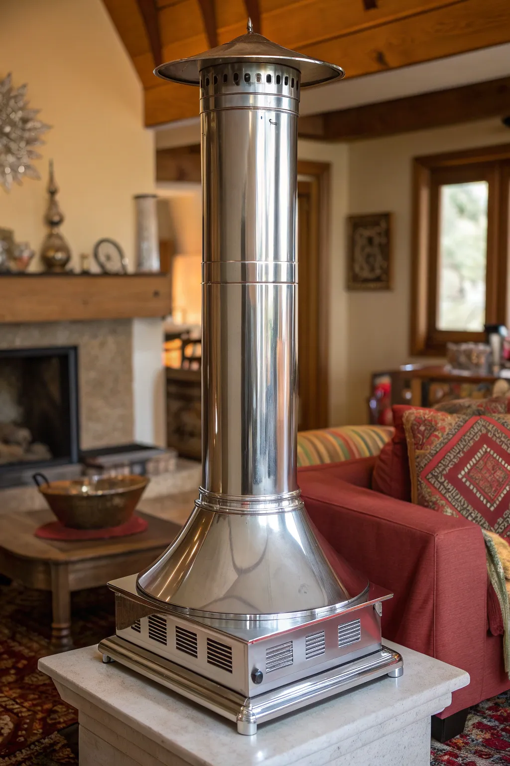 Elevate your space with a sleek metal finish: a perfect blend of modern design and craftsmanship.