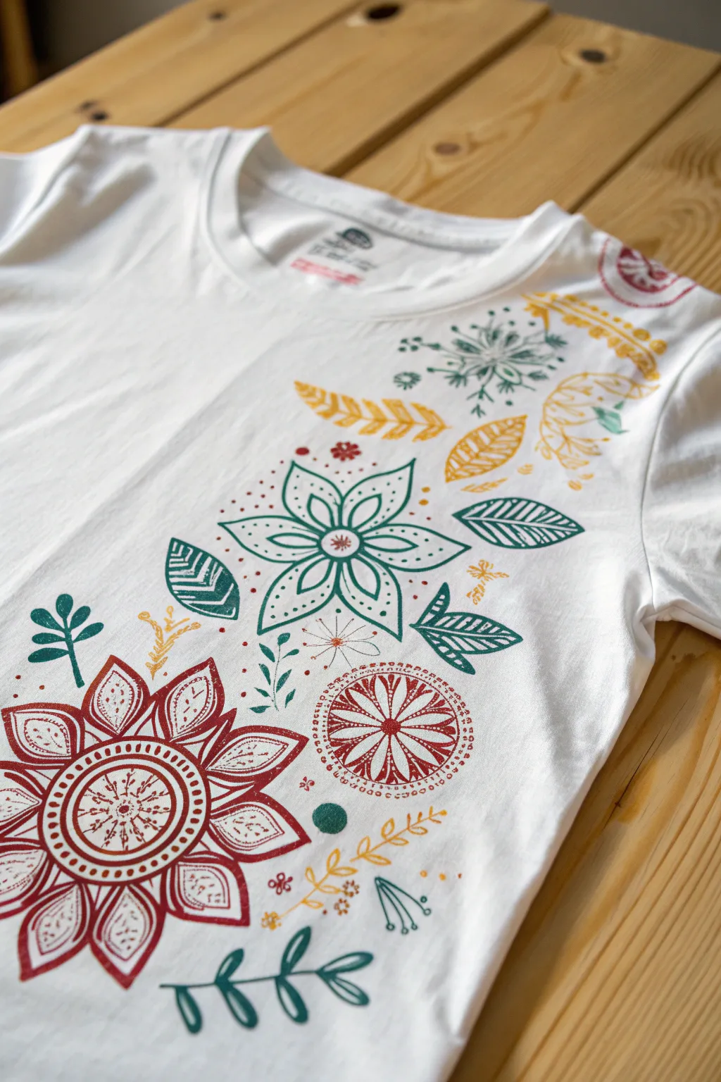 Express your unique style with fabric marker artistry on your favorite t-shirt!