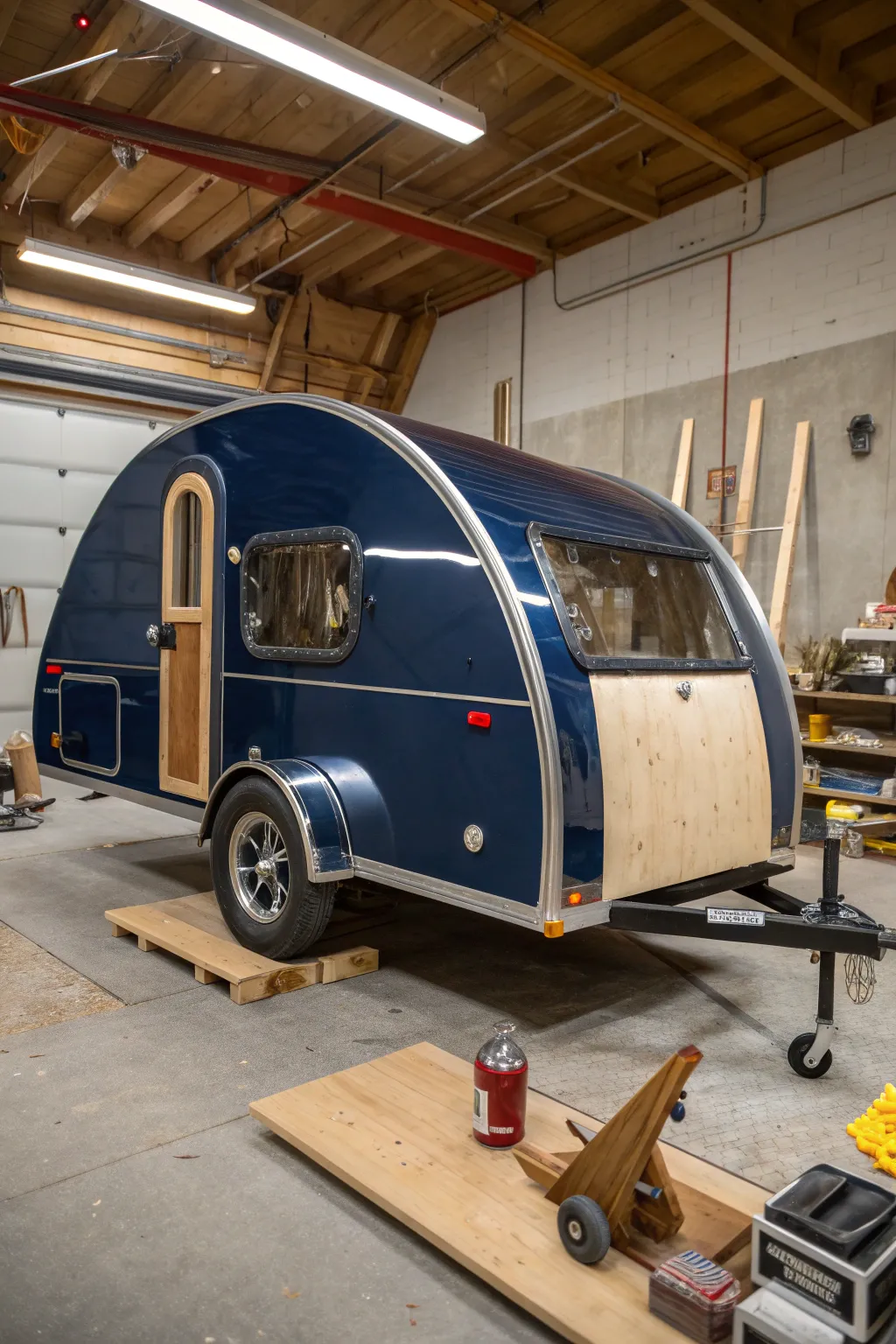 Craft Your Adventure: A Teardrop Camper Built with Passion and Precision.