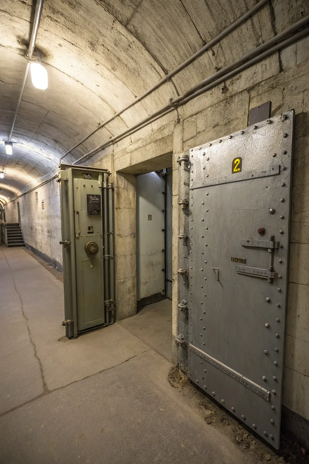 Robust construction for disaster-resistant underground shelters.