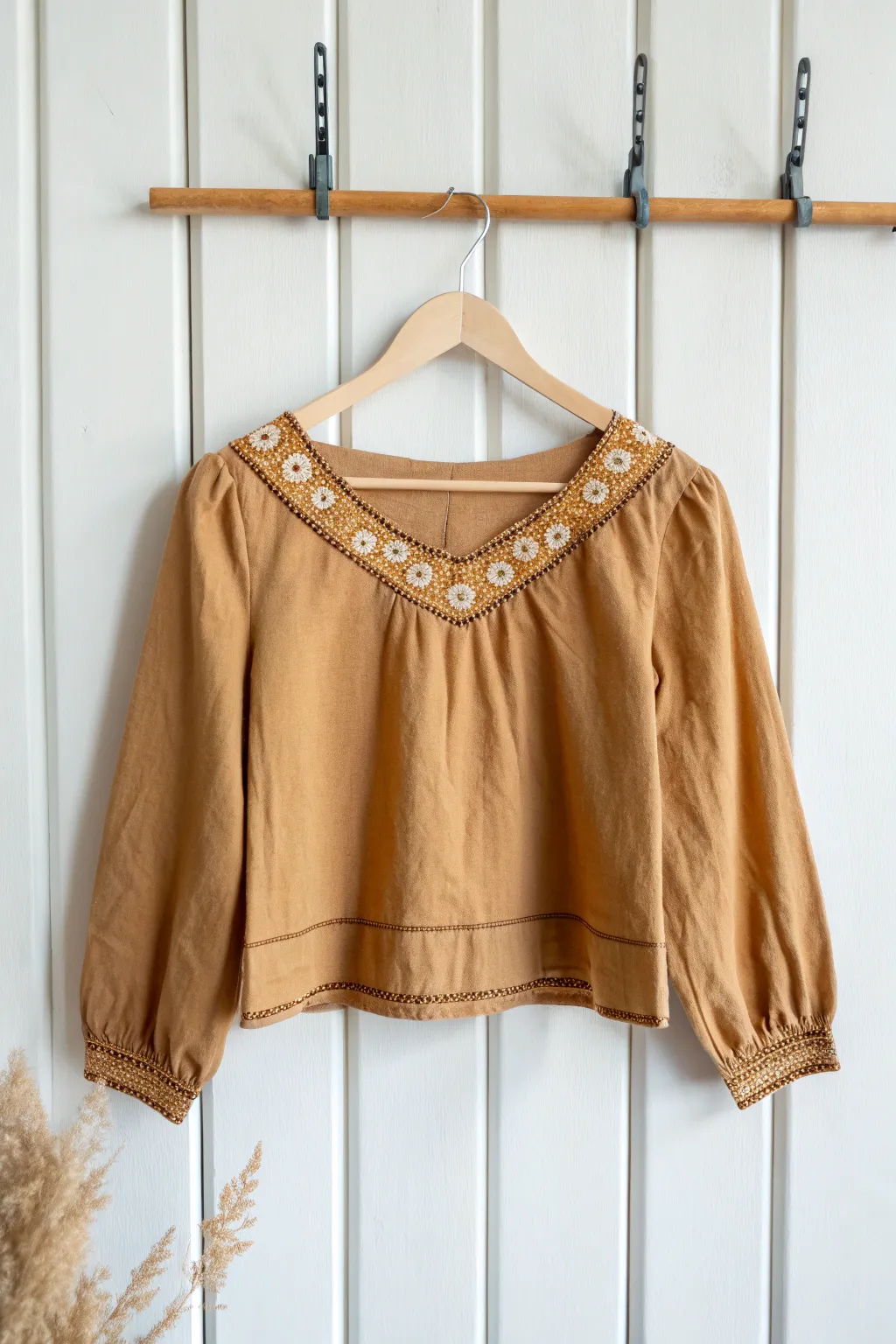 From old favorite to new fashion statement: Embrace the art of upcycling with this chic crop top transformation.