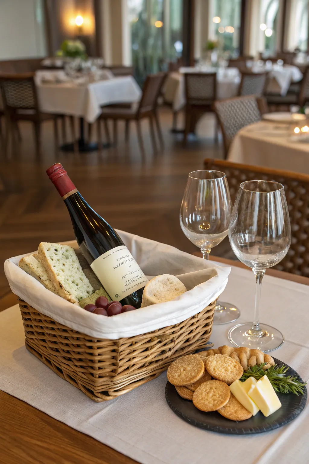 Toast to love with this exquisite wine lover's basket.