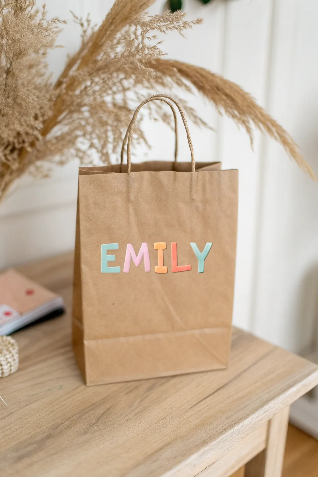 Add a personal touch to Valentine's Day with these charming name bags—where simplicity meets heartfelt craftsmanship. 🌿💕