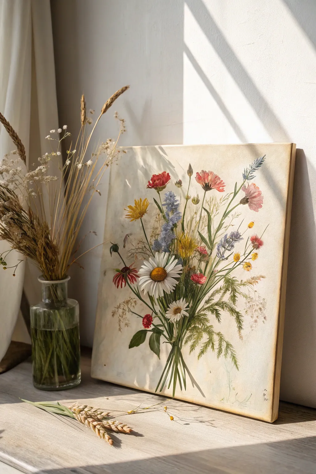 Capture the timeless charm of vintage florals with bold strokes and minimalist elegance.