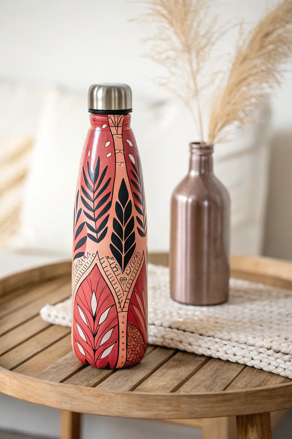 Elevate hydration with this stunning, trend-setting water bottle design.