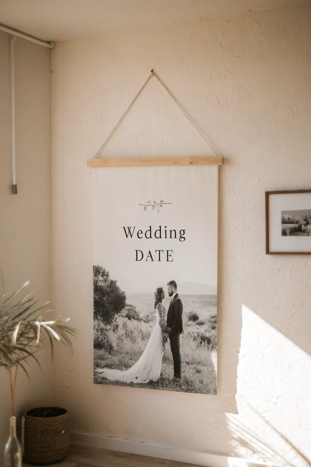 Capture your love story with a timeless, personalized canvas that speaks to the heart.