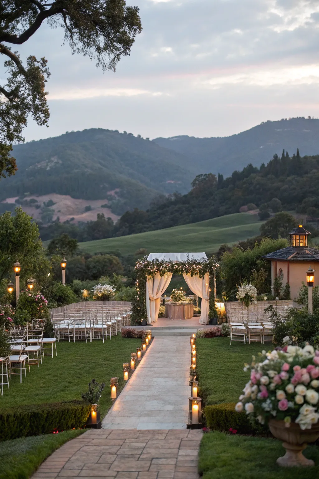 Illuminate the natural beauty of your outdoor venue.