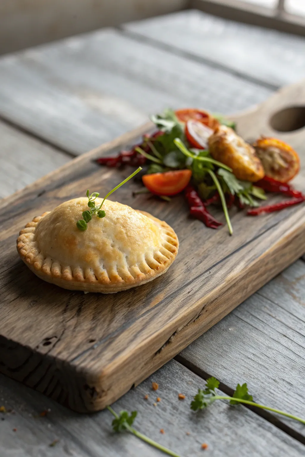 Discover the art of simplicity with these beautifully crafted mini empanadas – a perfect blend of flavor and style.