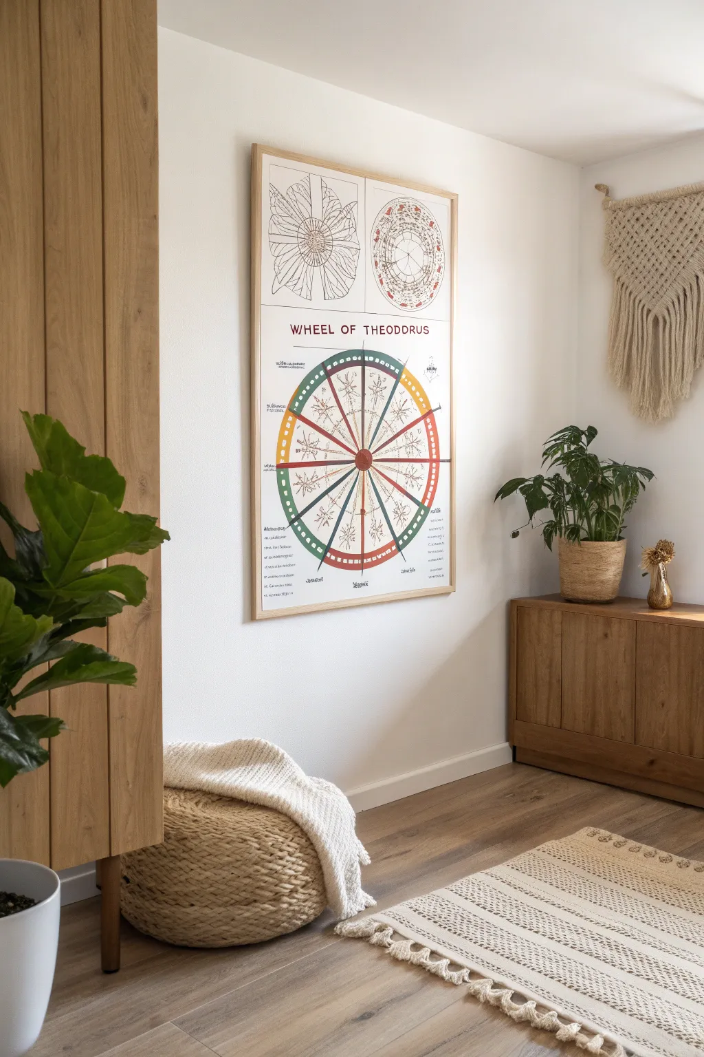 Discover the beauty of mathematical elegance with this captivating Wheel of Theodorus art piece, perfect for adding a touch of intellectual charm to your space.