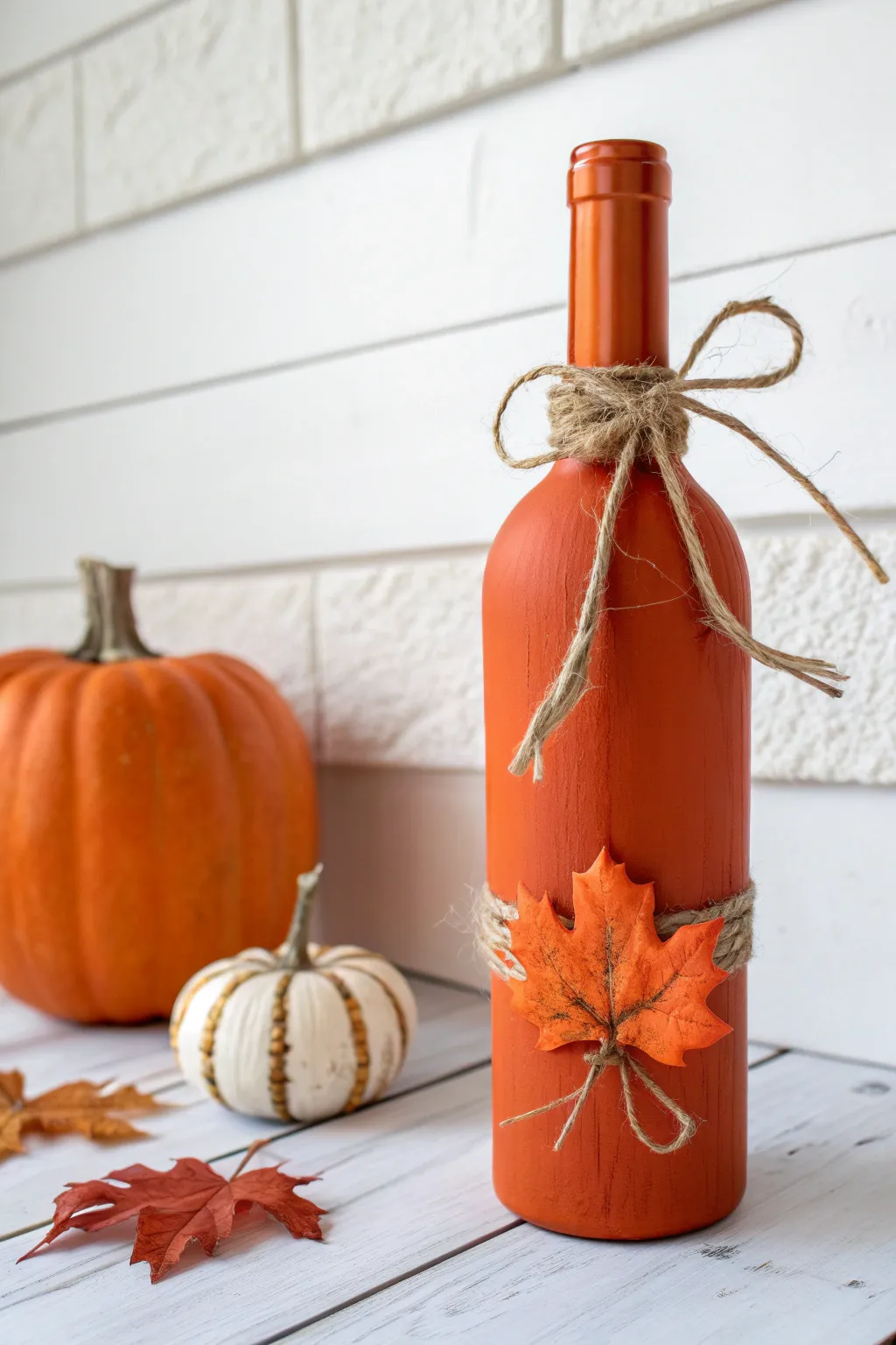 Transform your space with charming bottle pumpkins—perfect for a cozy autumn vibe!