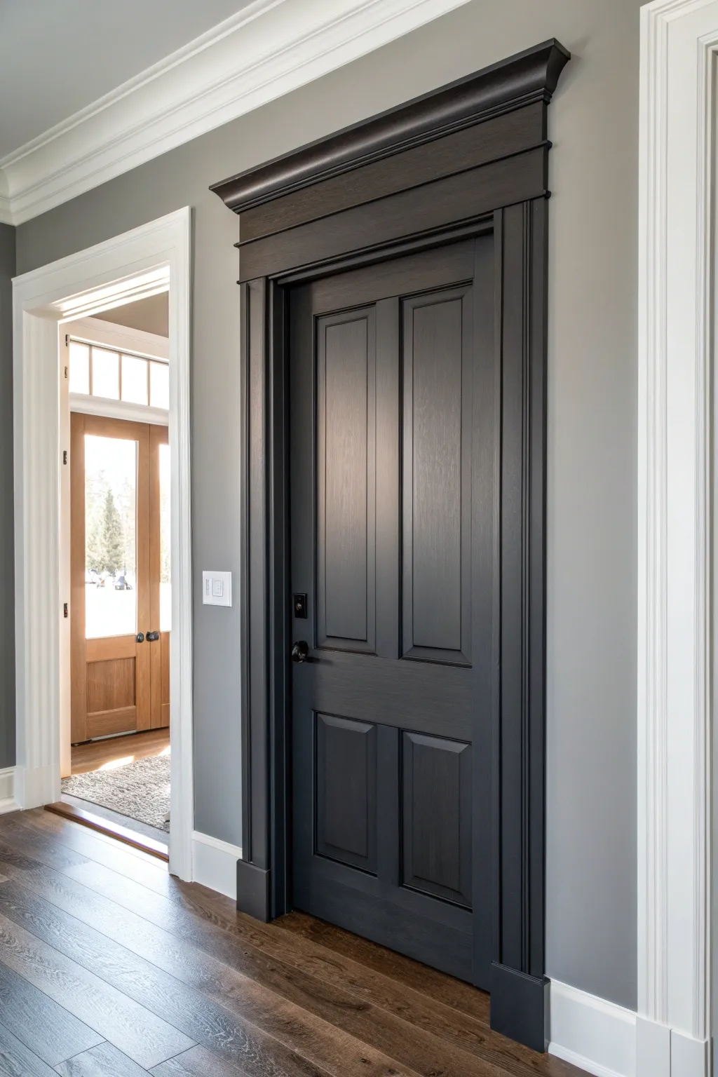 Elevate your space with layered trim magic: simple, stylish, and sophisticated.