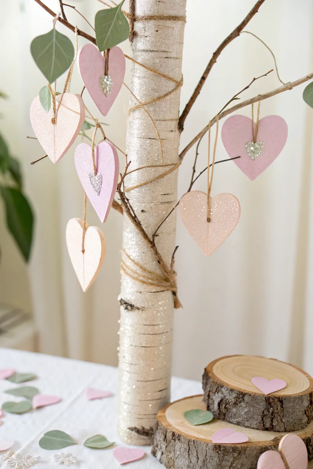 Embrace simplicity and natural beauty with this enchanting heart tree craft—a perfect blend of minimalist and Boho charm.