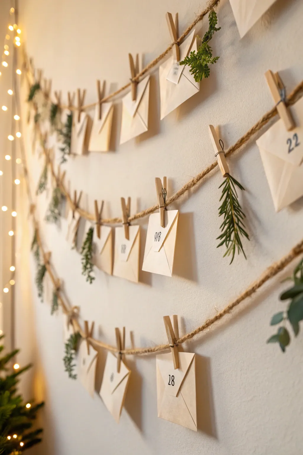 Embrace the magic of the season with a charming Advent garland that inspires daily joy.