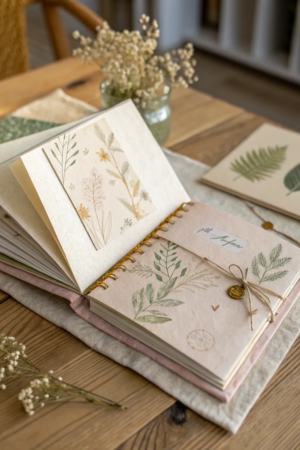 Uncover hidden stories with a scrapbook page that invites you to explore memories in style.