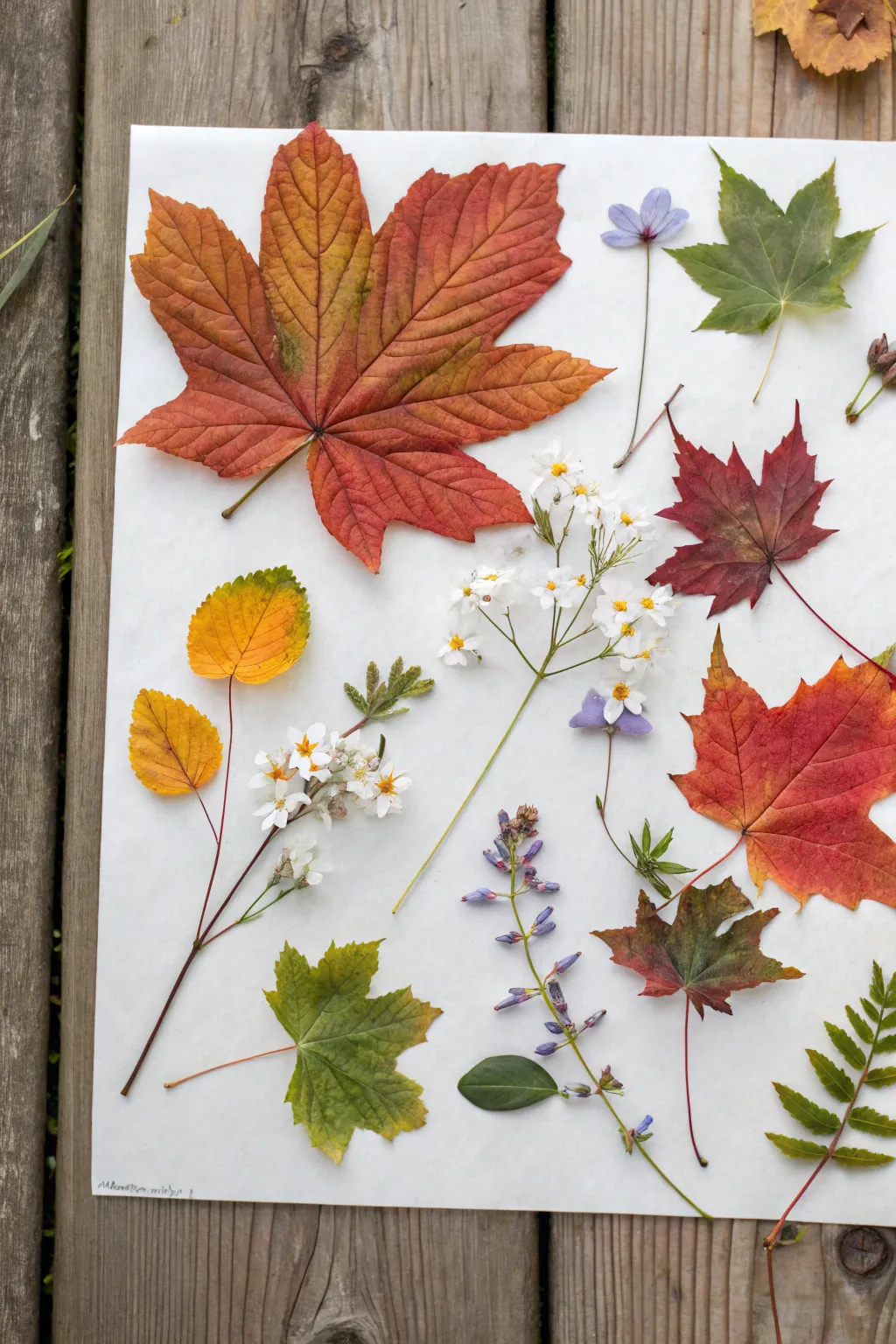Celebrate the beauty of each season with nature's own palette—create your own stunning nature collage.