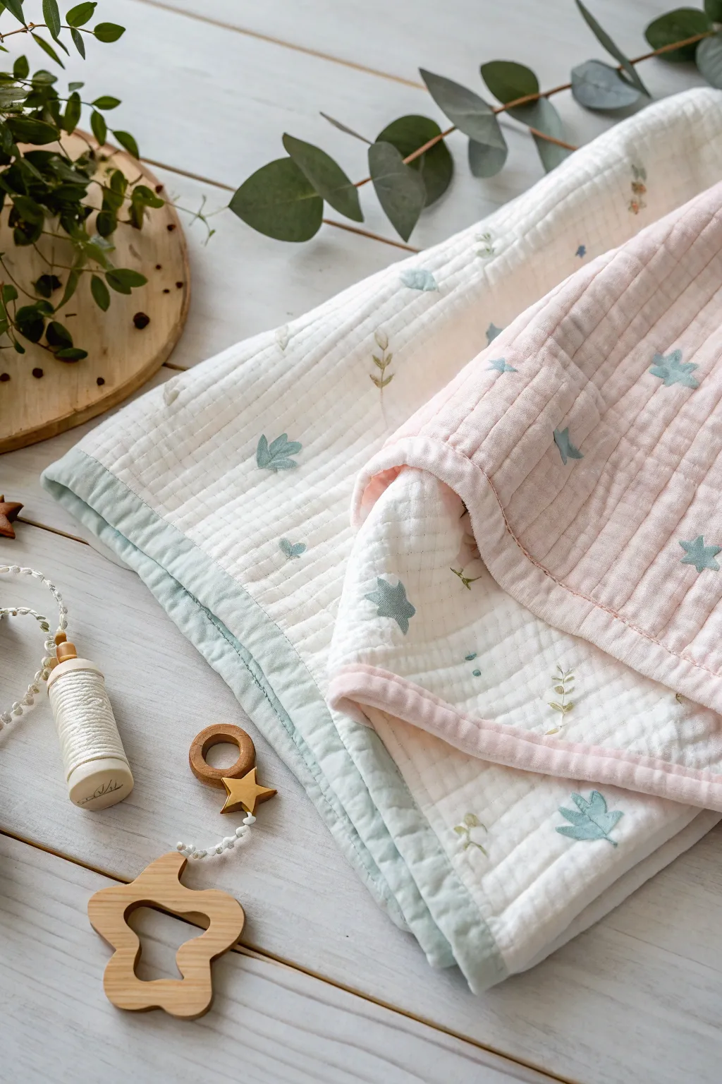 Wrap your little one in the soft embrace of a double gauze delight, perfect for those warm summer days.