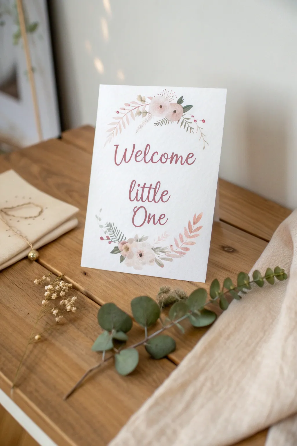 Celebrate new beginnings with heartfelt simplicity and natural beauty.