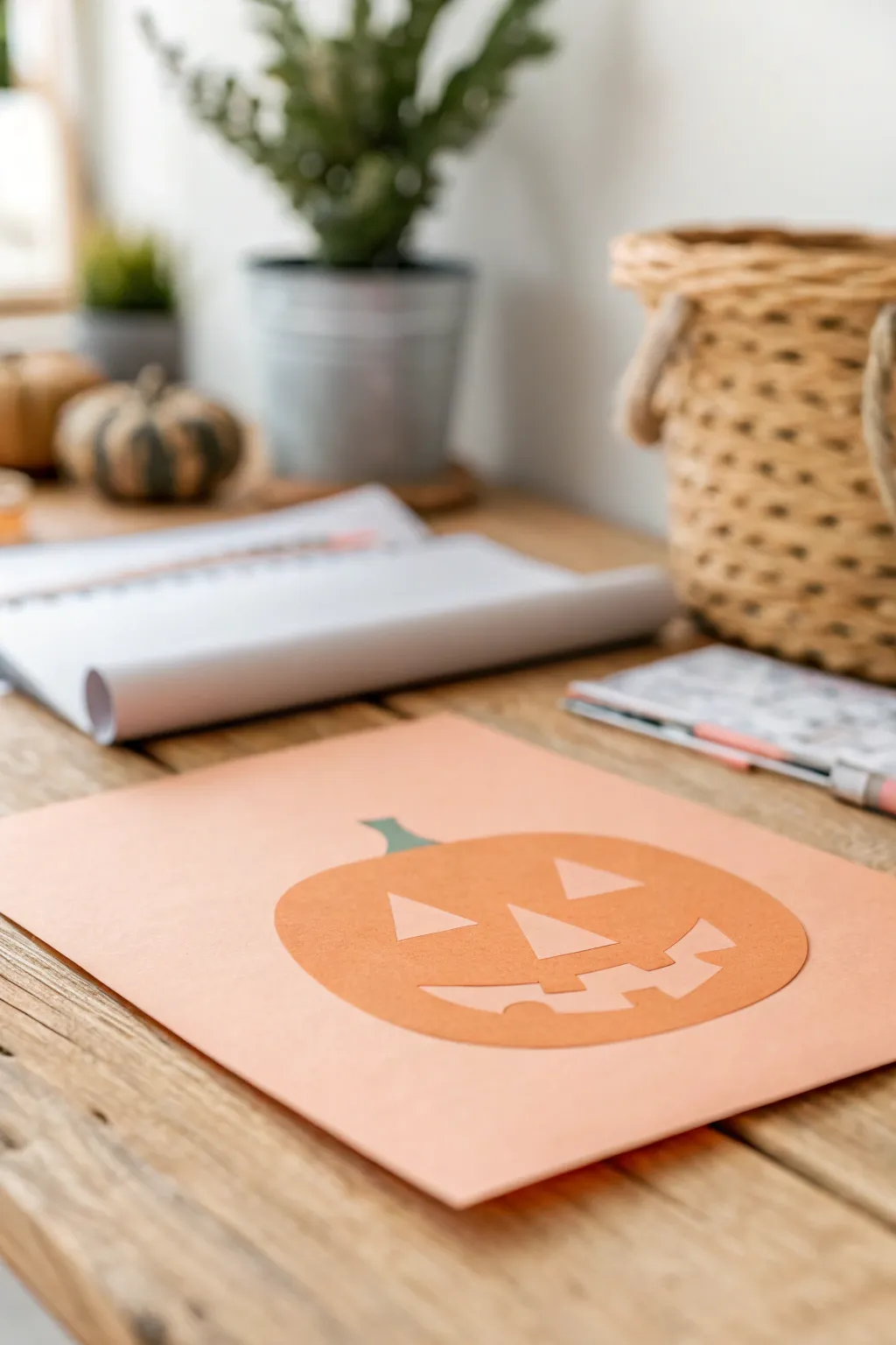 Celebrate baby's first Halloween with minimalist craft magic! 🎃✨ #HandmadeHalloween #MinimalistCrafts