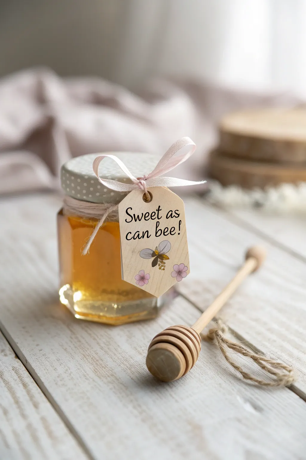 Charming DIY baby shower favor: A sweet touch of nature.