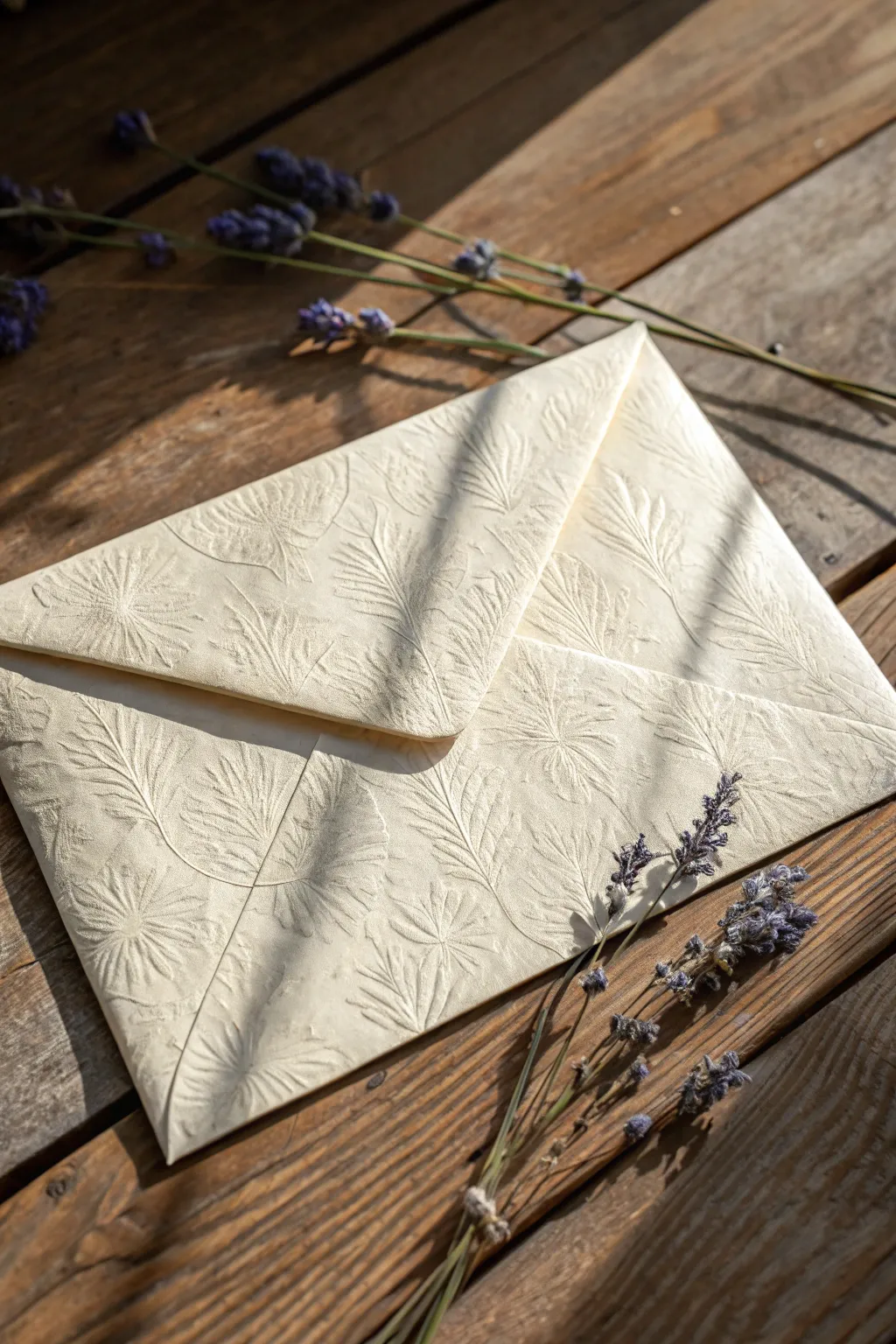 Capture memories with elegance: this handcrafted envelope is perfect for holding cherished mementos.