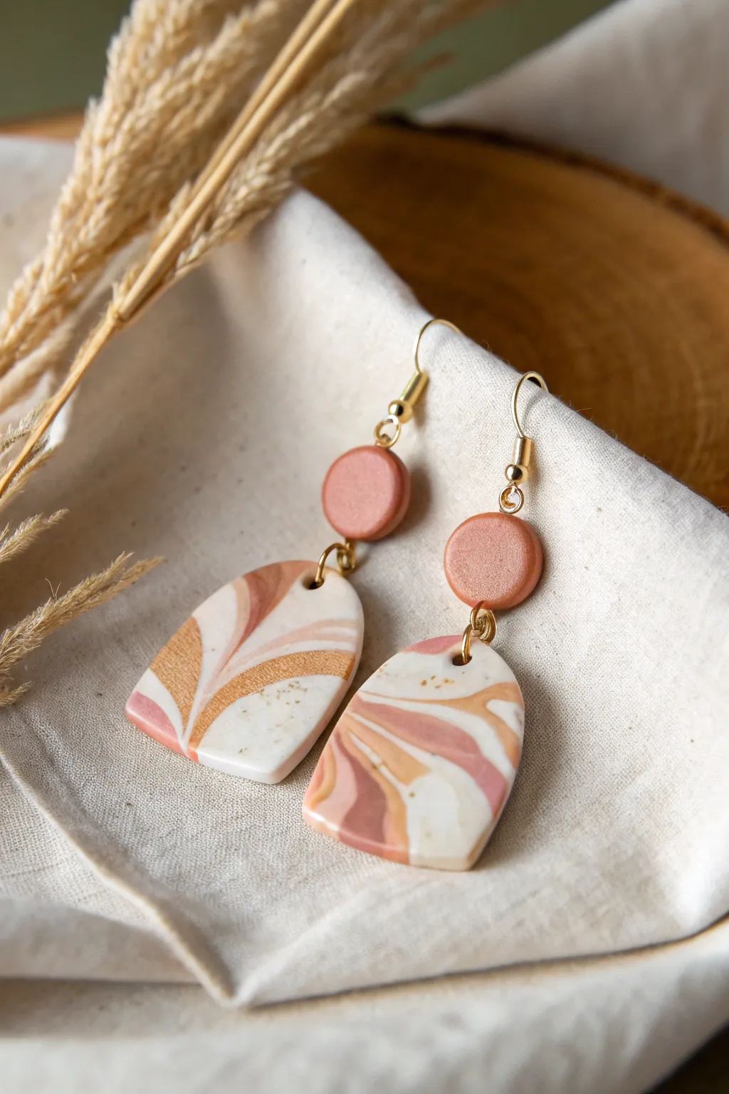 Craft your own elegance with simple clay jewelry - where minimalist meets Boho charm.
