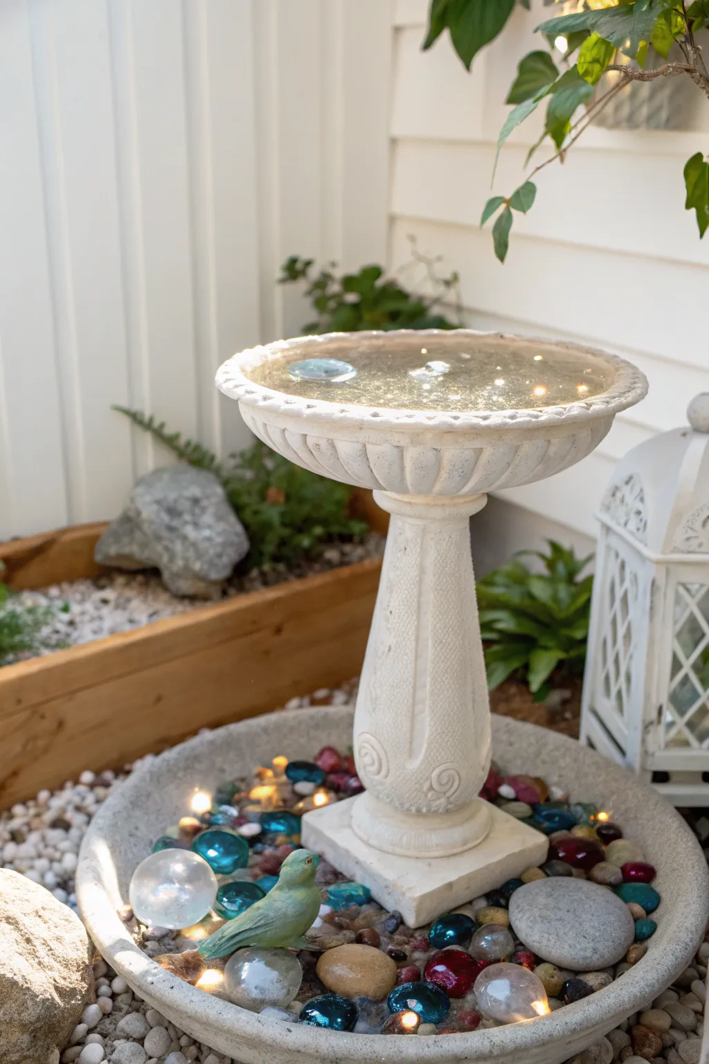 Embrace the enchantment of nature with a splash of color in your fairy garden.