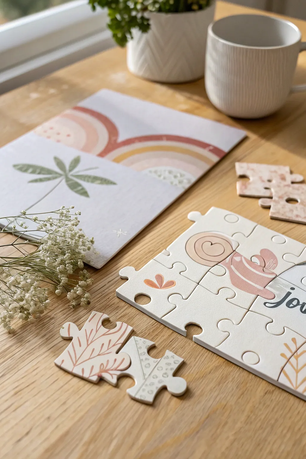 Piece Together the Perfect Message: A Thoughtful Birthday Surprise for Him.